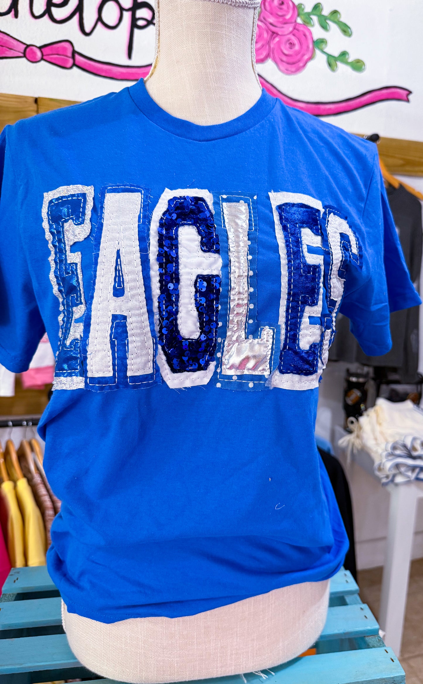 Eagles Double Stack Fabric Spirt Tee