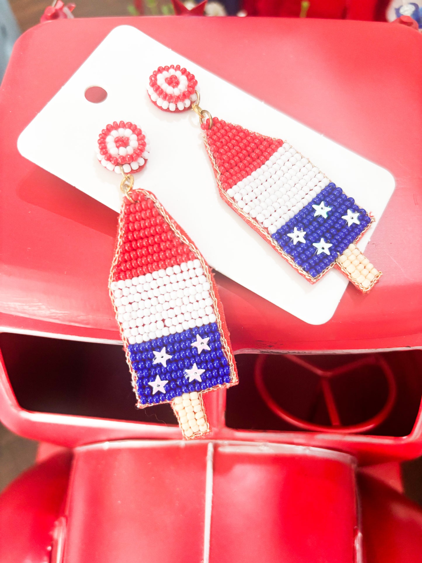 Pop Rocket earrings