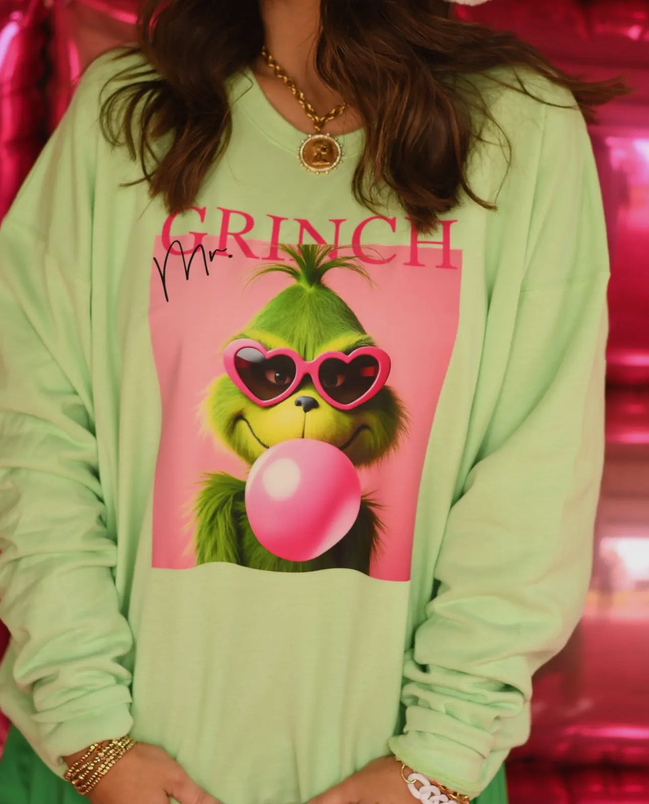 Bubble Gum Sweatshirt