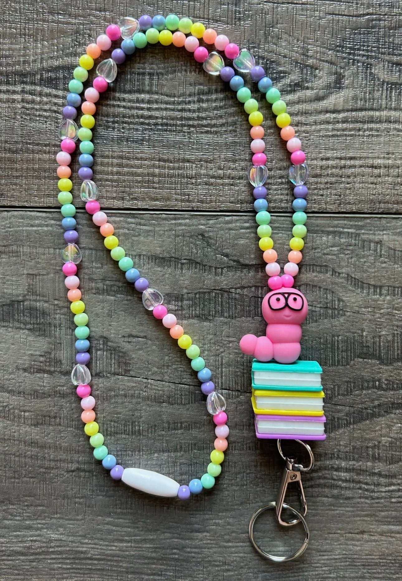 Book Worm Lanyard