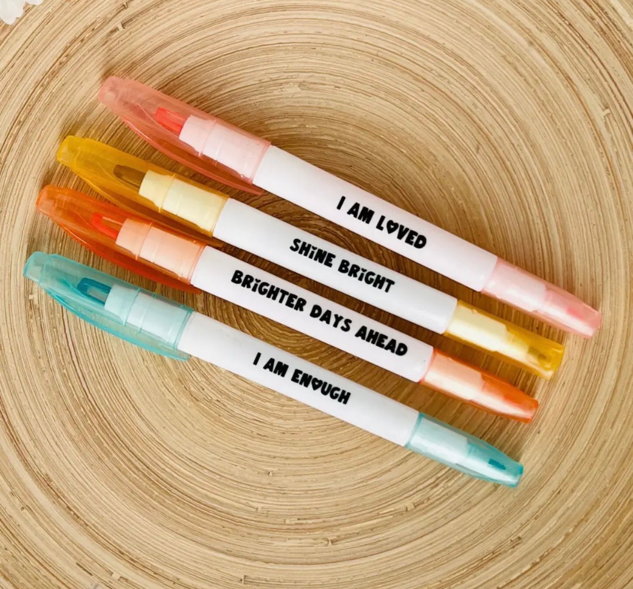 Inspirational Highlighter Pens