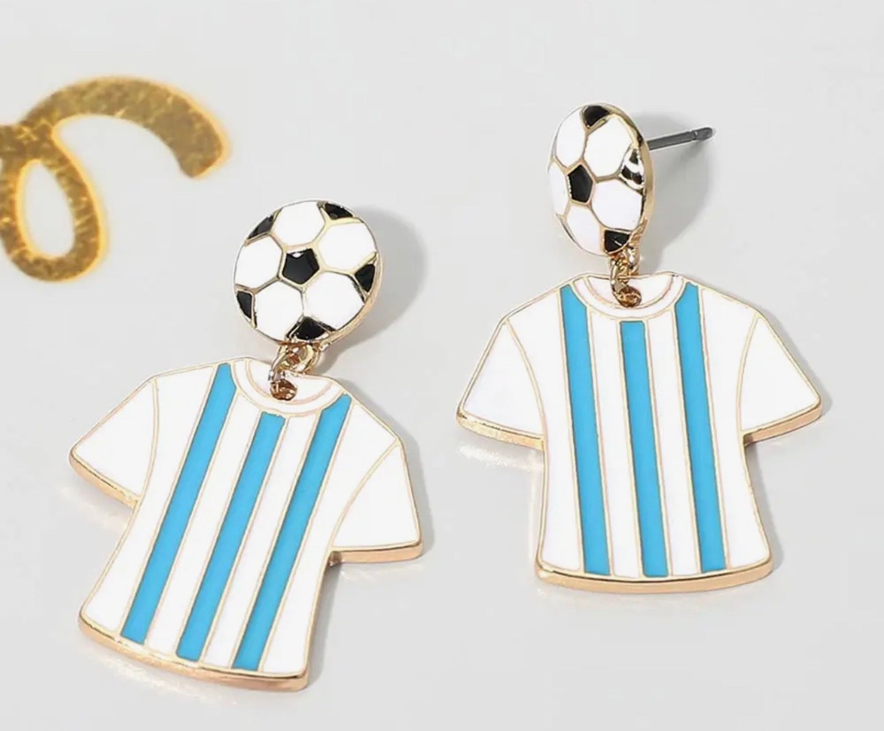 Soccer Argentina Earrings