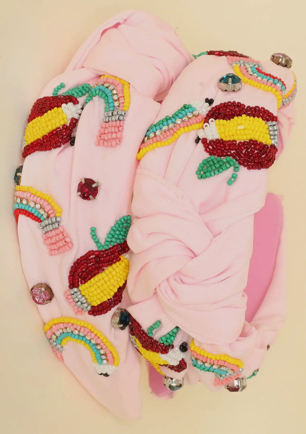 School Spirit Beaded Headband