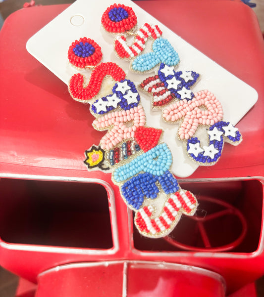 Stars and Stripes Earrings