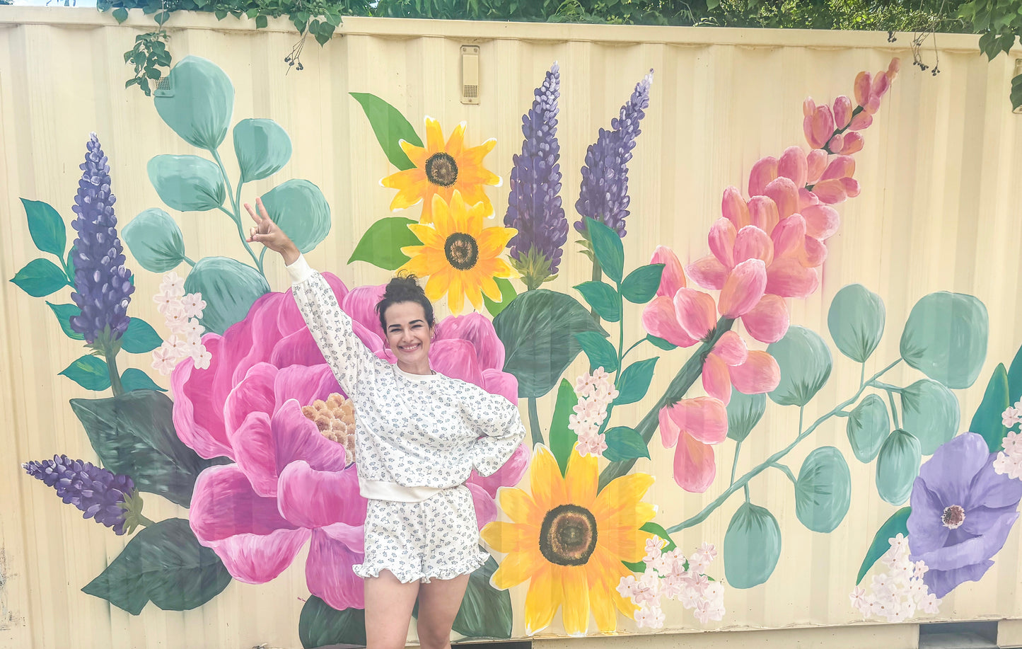 Floral Shorts Set