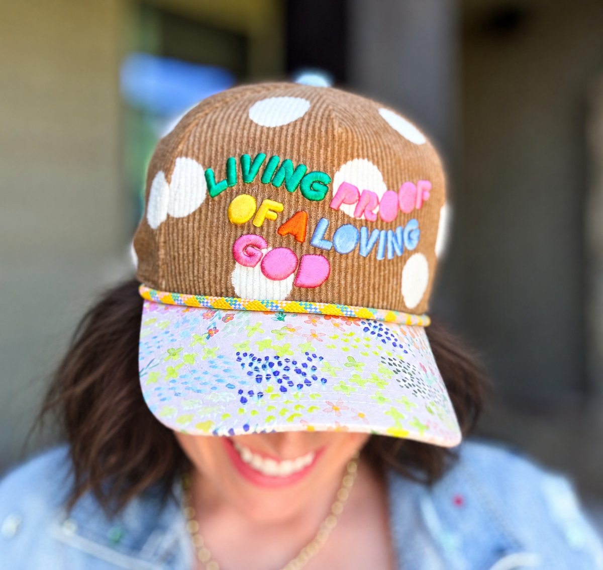Living Proof of a loving GOD hat