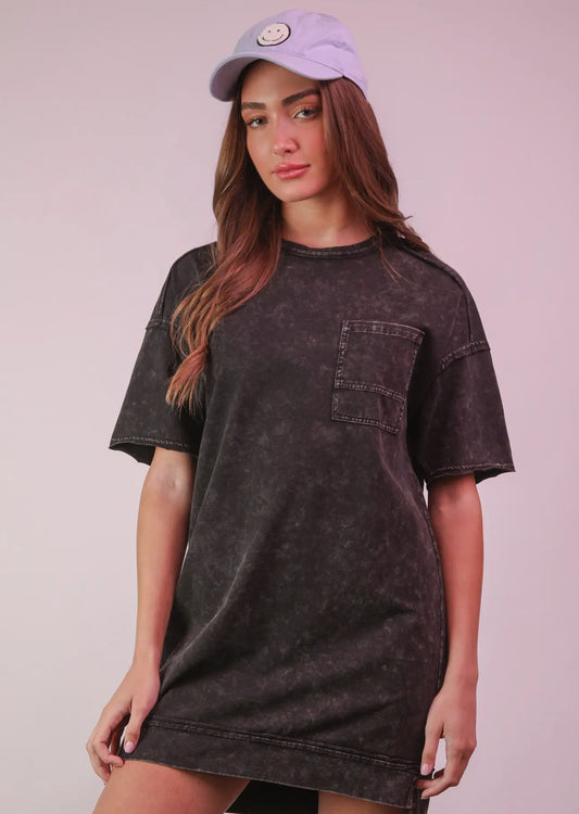 Black T-Shirt Dress