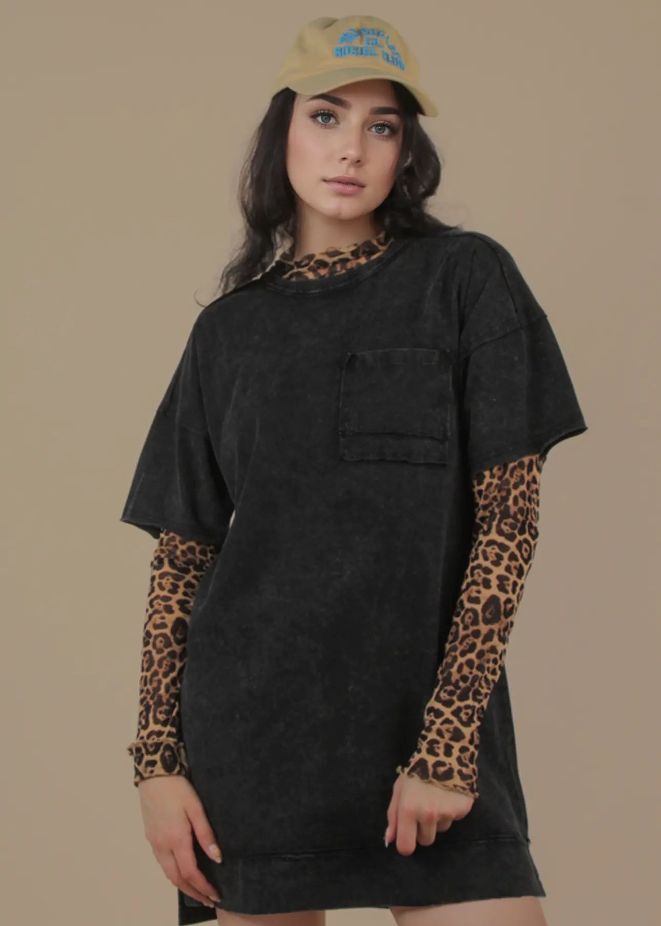Black T-Shirt Dress