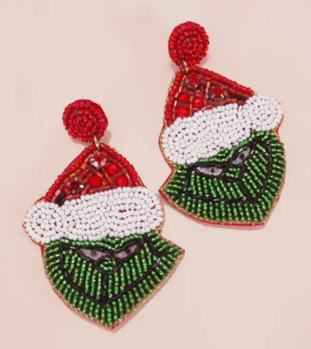 Green Christmas Movie Earrings