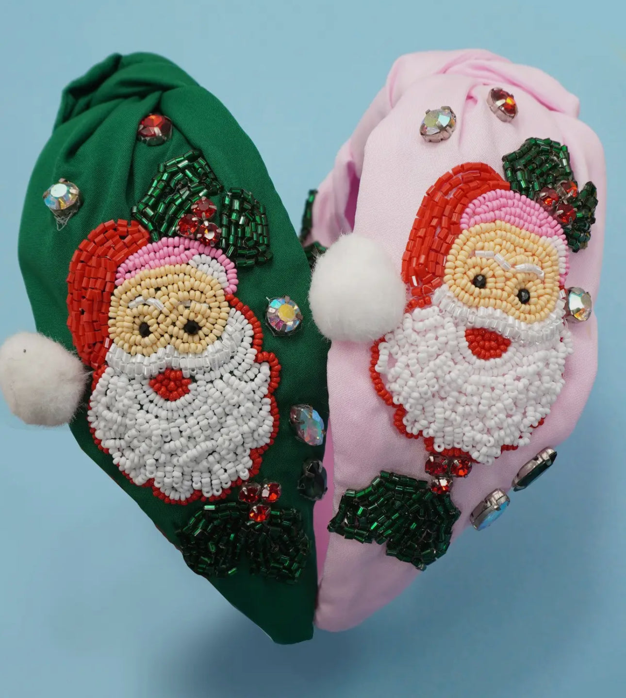 Santa Beaded Headband