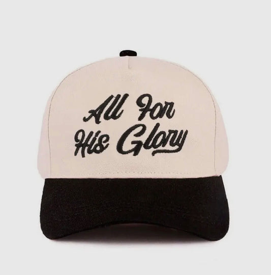 All for his Glory Embroidery hat
