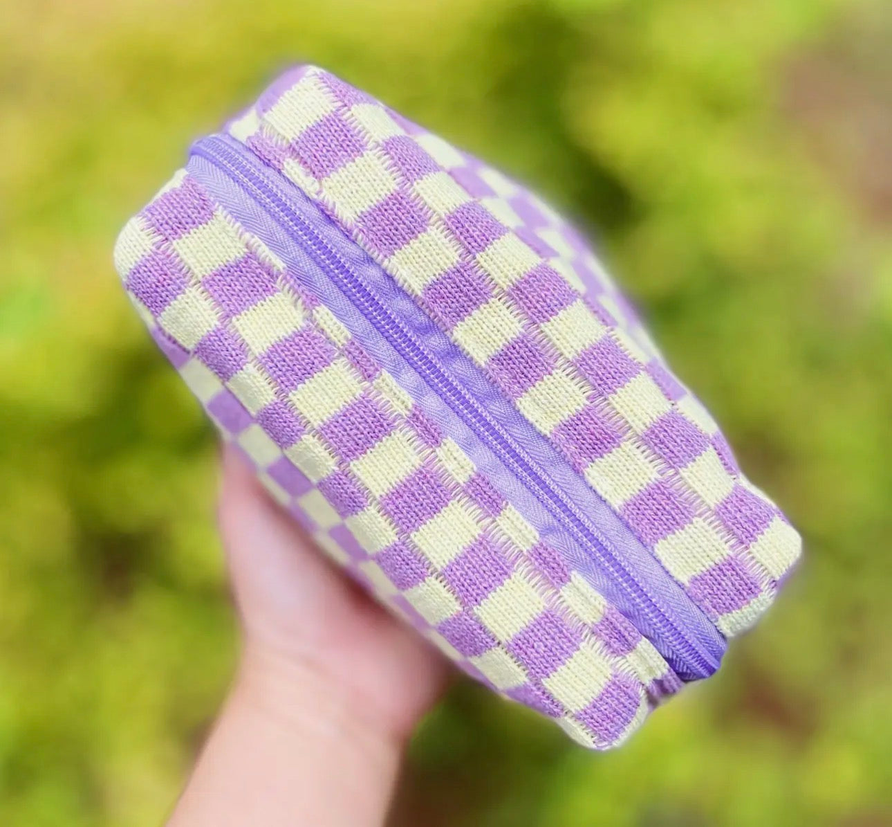 Purple Cosmetic Bag