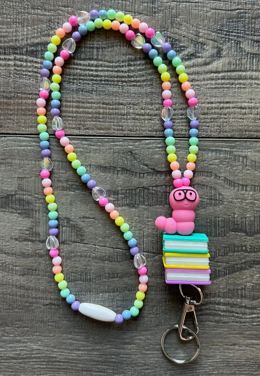 Book Worm Lanyard