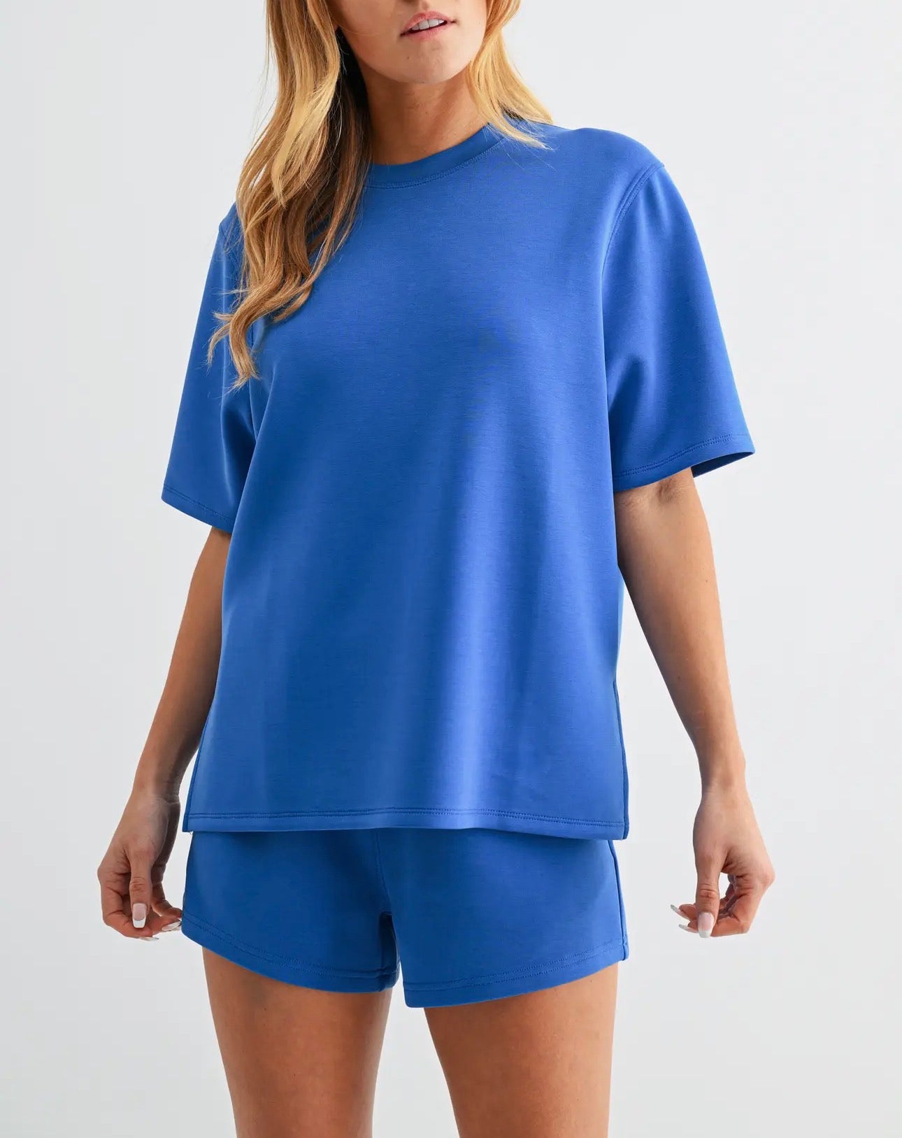 Blue Laguna Shorts Set