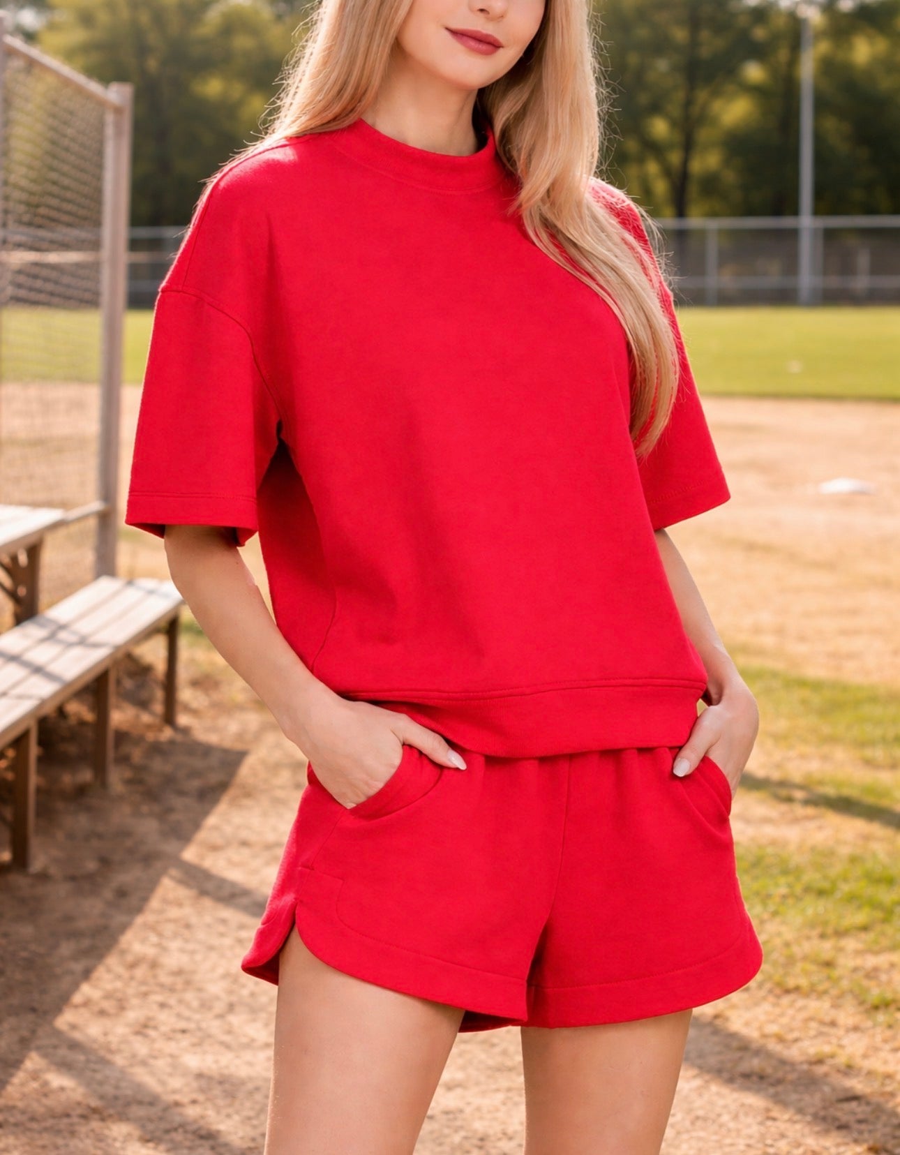 Red Scuba Set
