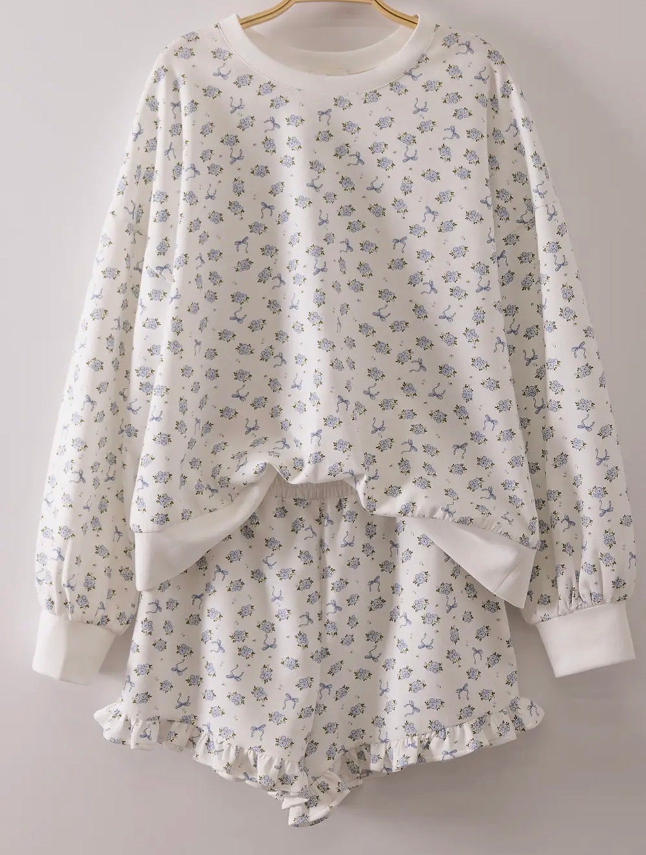 Floral Shorts Set