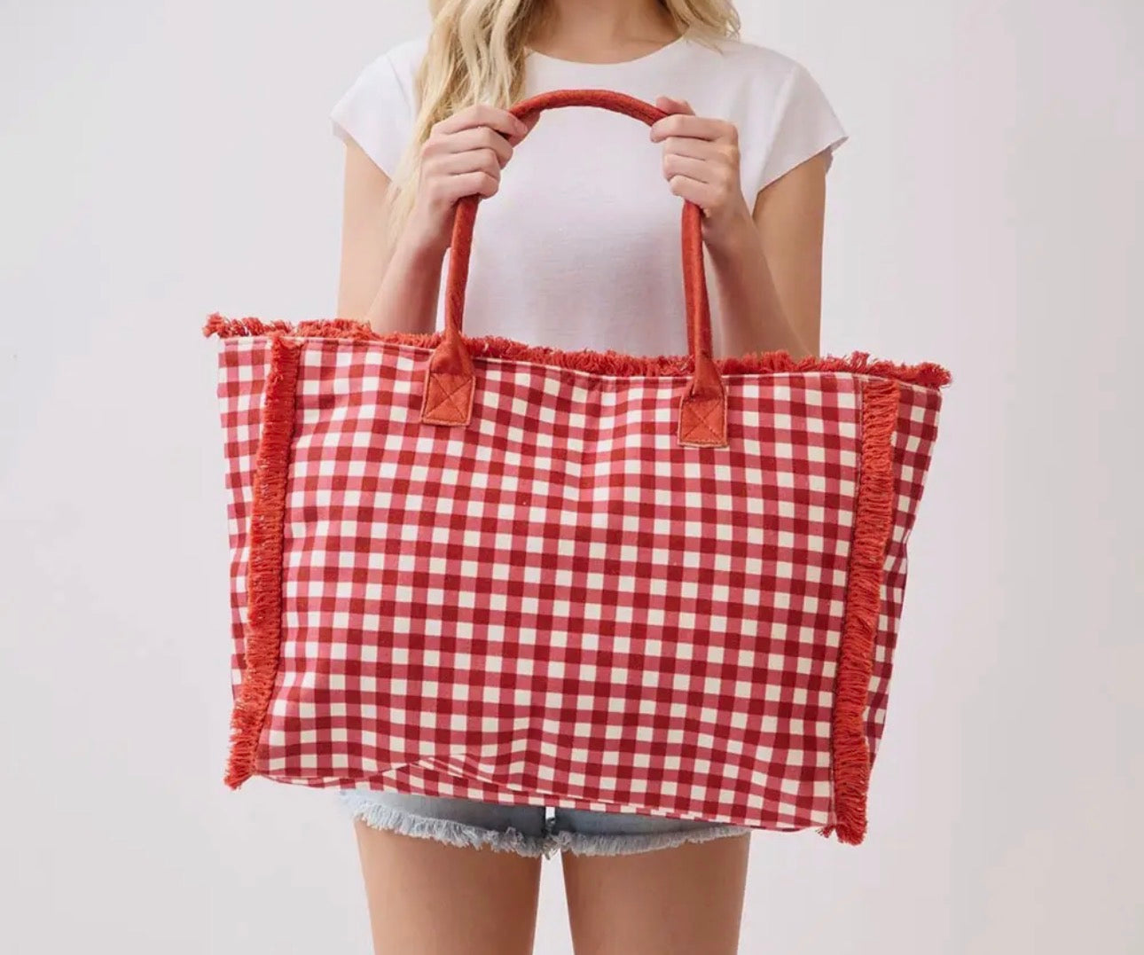 Red Tote Bag