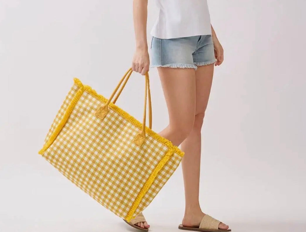 Yellow Tote Bag