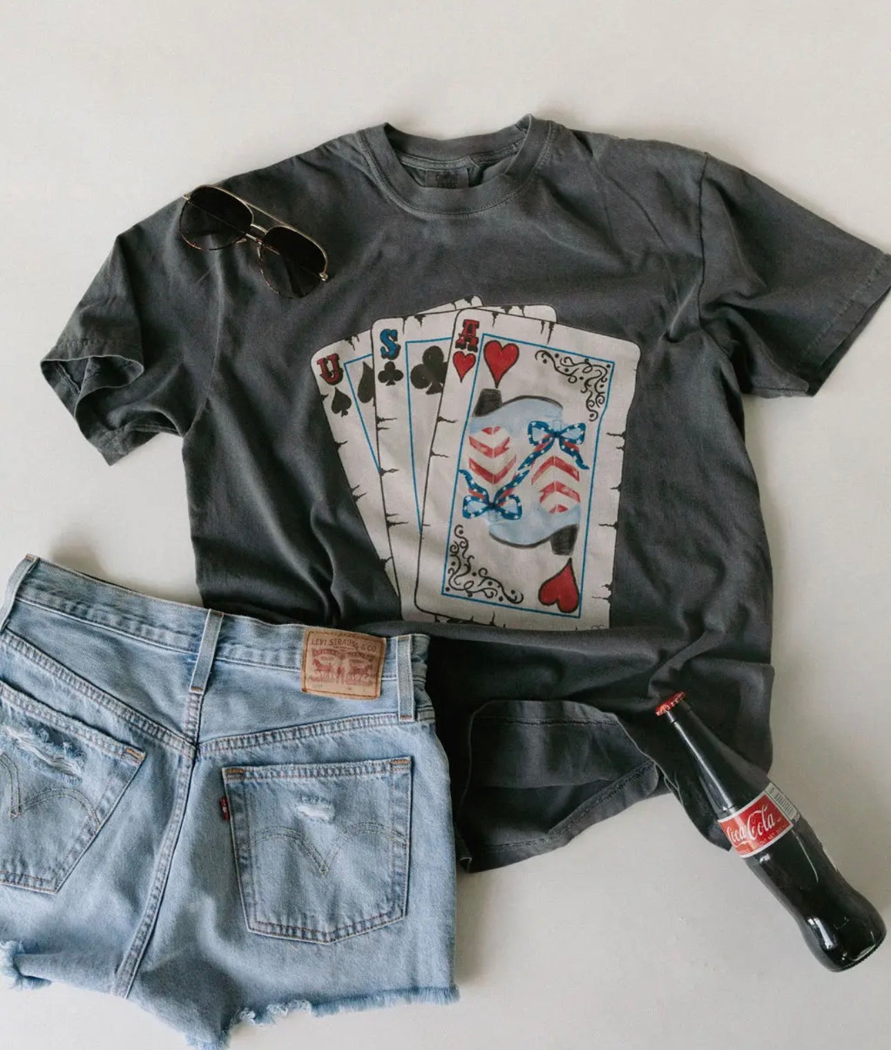USA Card Graphic Tee