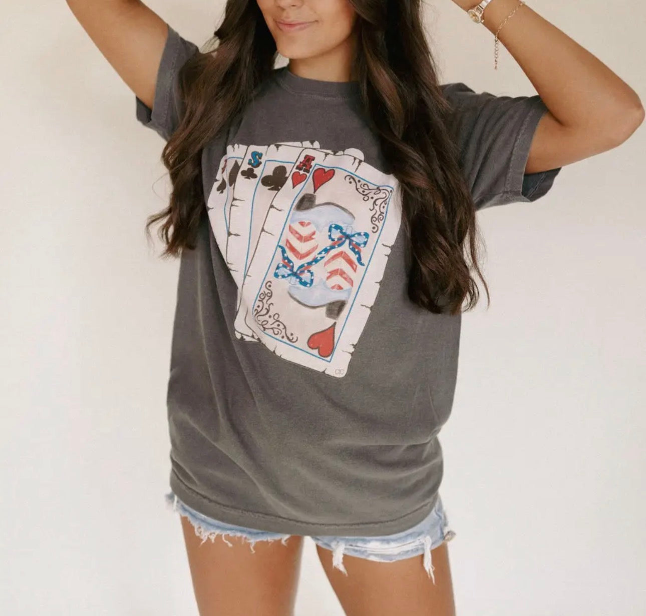 USA Card Graphic Tee