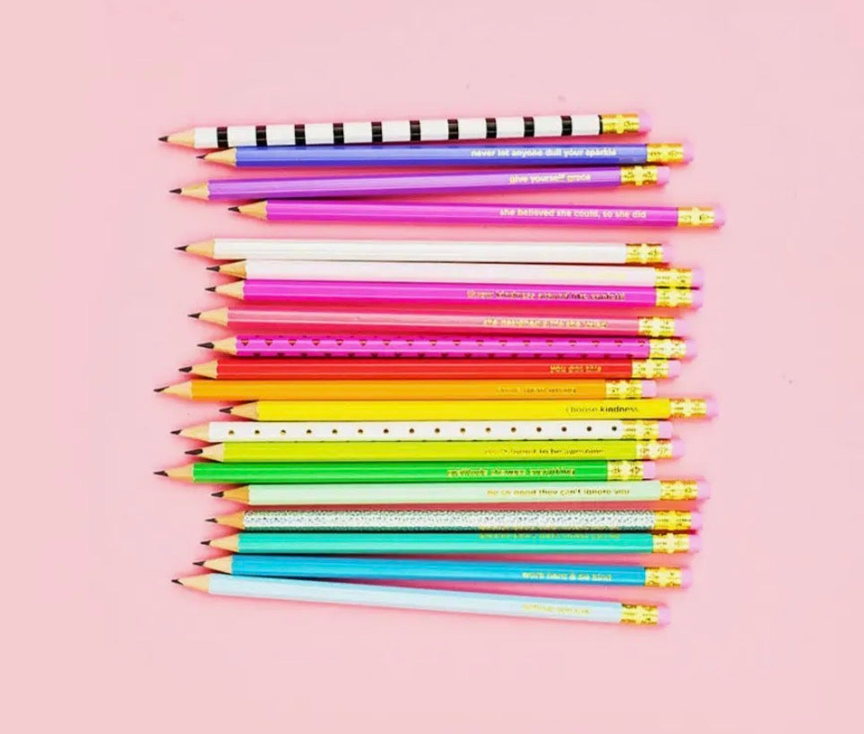 Pencil Motivational set