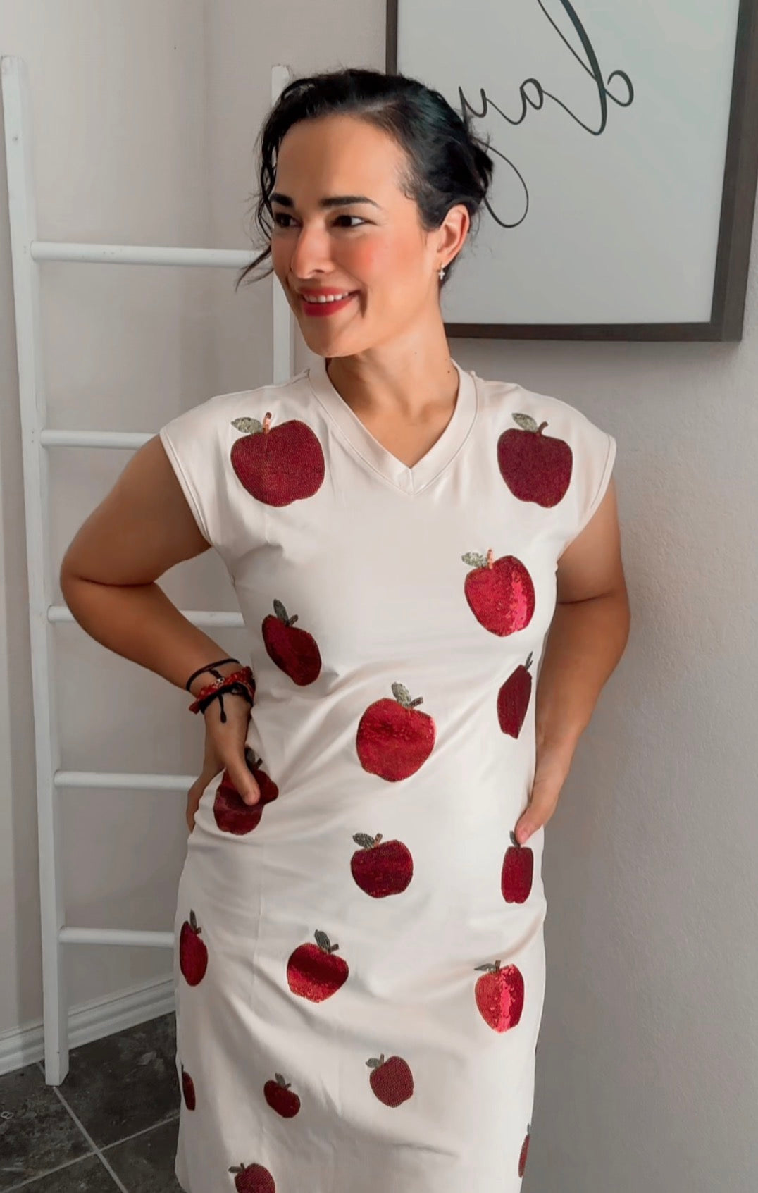 Apple Sequins Dress