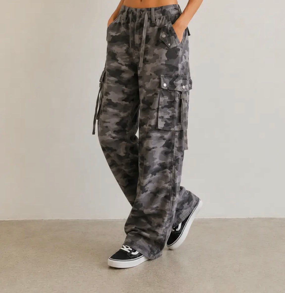 Grey Camo Pants