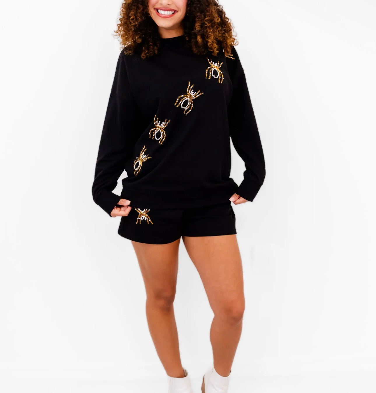 Spider Sequins Rhinestone SET