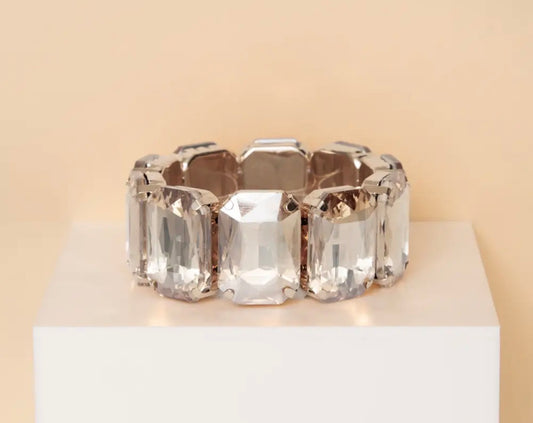 Clear Chunky Bracelet