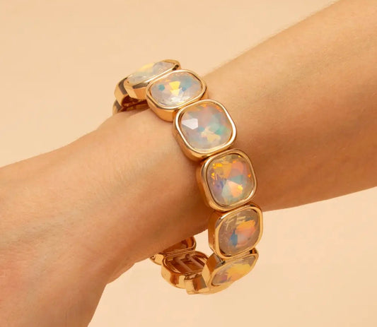 Multi Cream Stone Bracelet