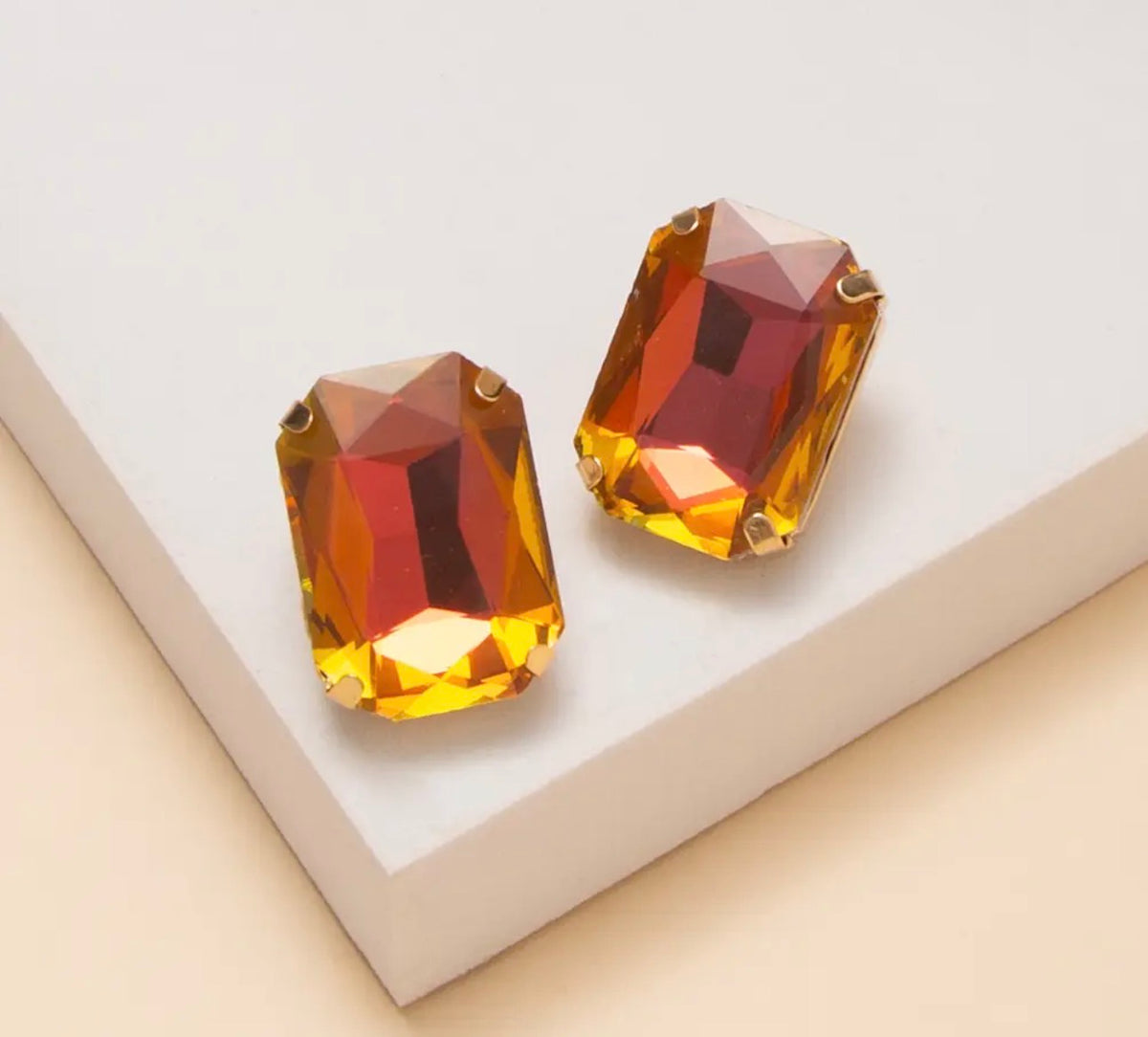 Chunky Stone earrings