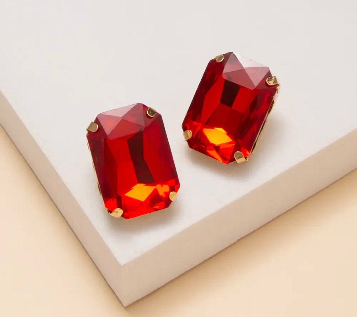 Chunky Stone earrings