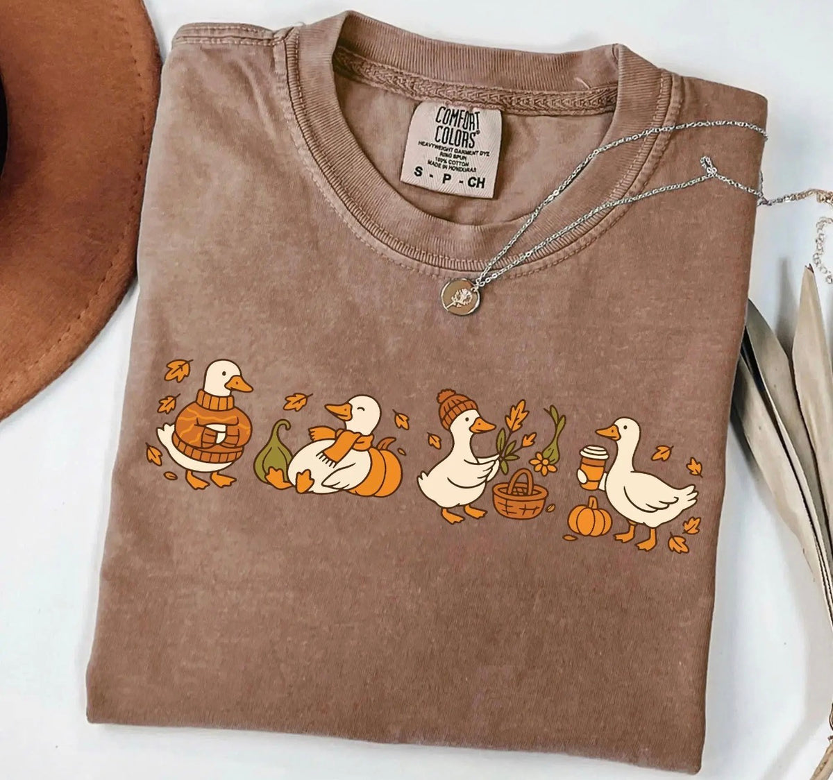 Fall Goose Graphic Tee