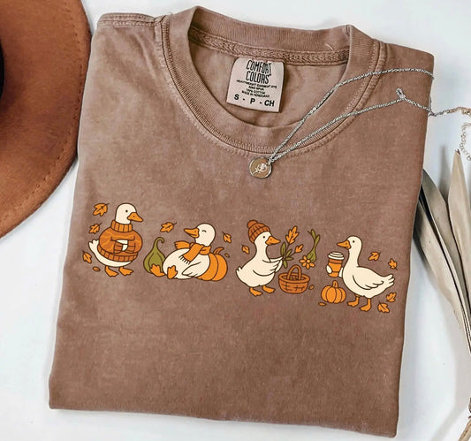 Fall Goose Graphic Tee