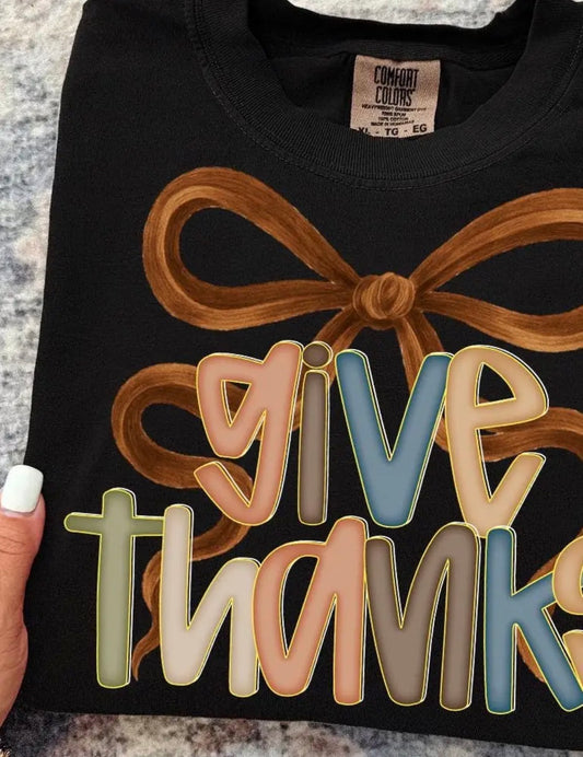 Give Thanks Graphic Tee