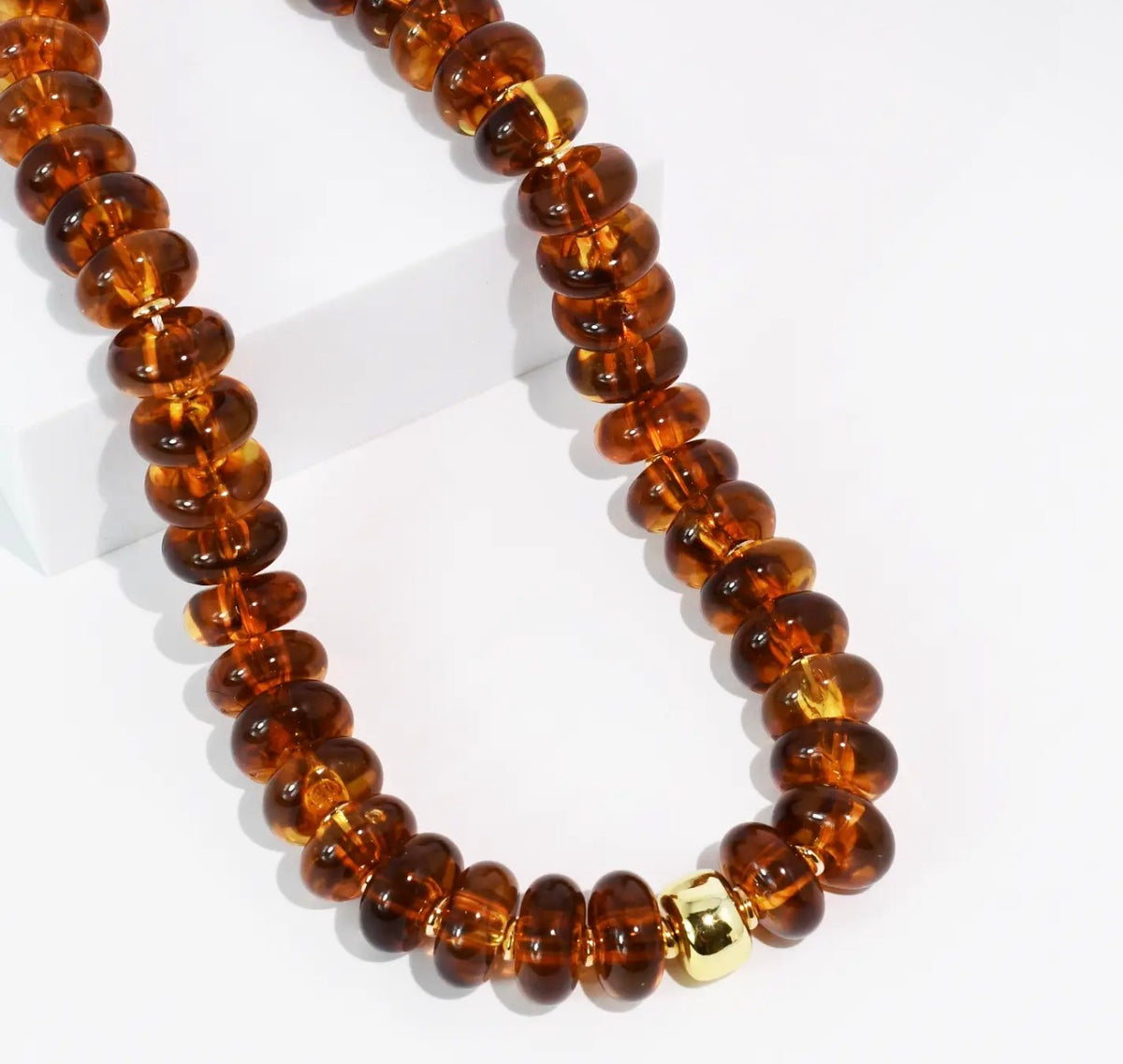Brown Chunky Necklace