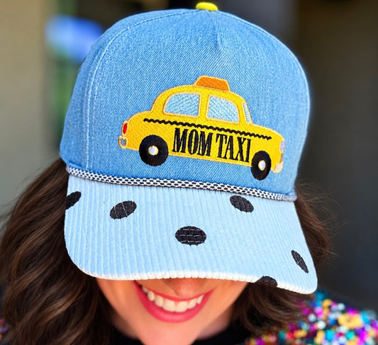 Yellow Mom Taxi Hat