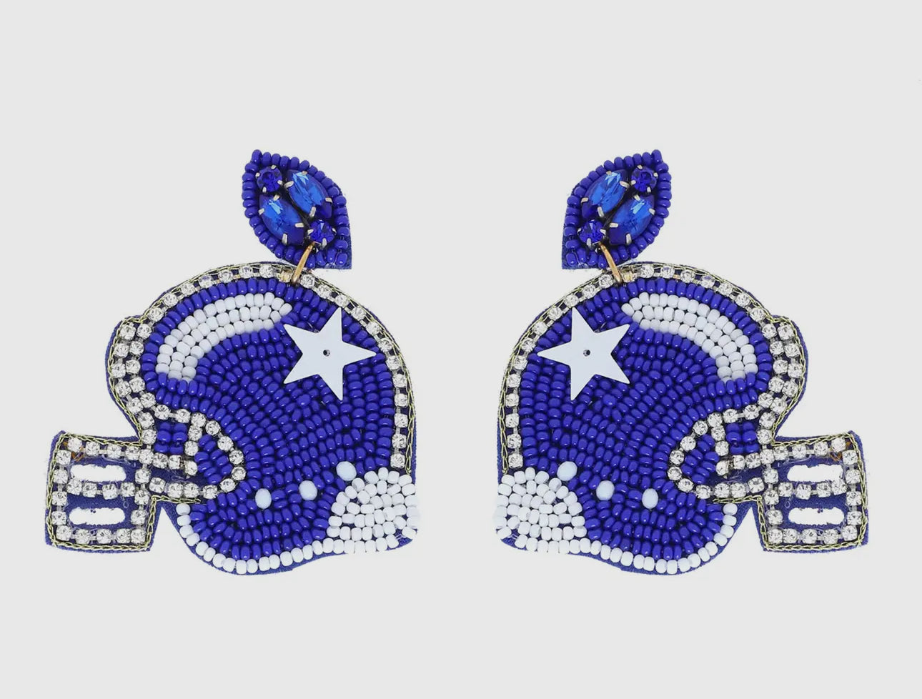 Football helmet Earrings