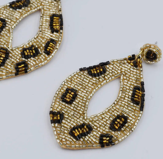 Leopard Earrings